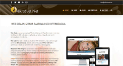 Desktop Screenshot of mikrosvet.net